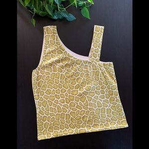 SOLD! Giraffe Print Tank!